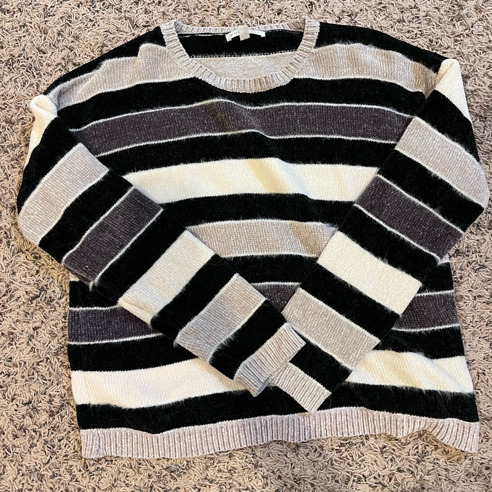Striped DownEast Sweater